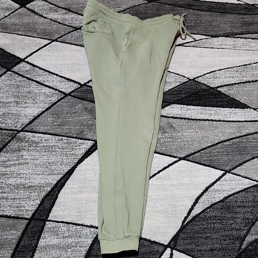 H&M SAGE GREEN REGULAR FIT JOGGER PANT XL